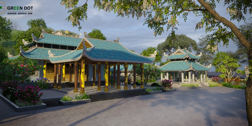 thiết kế chùa 4