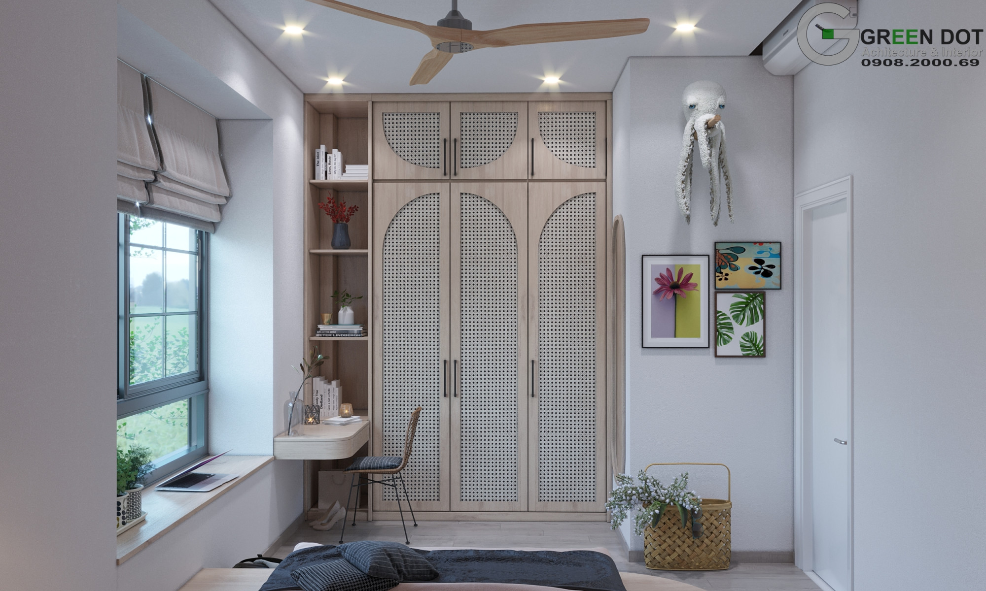 phòng ngủ con gái 3