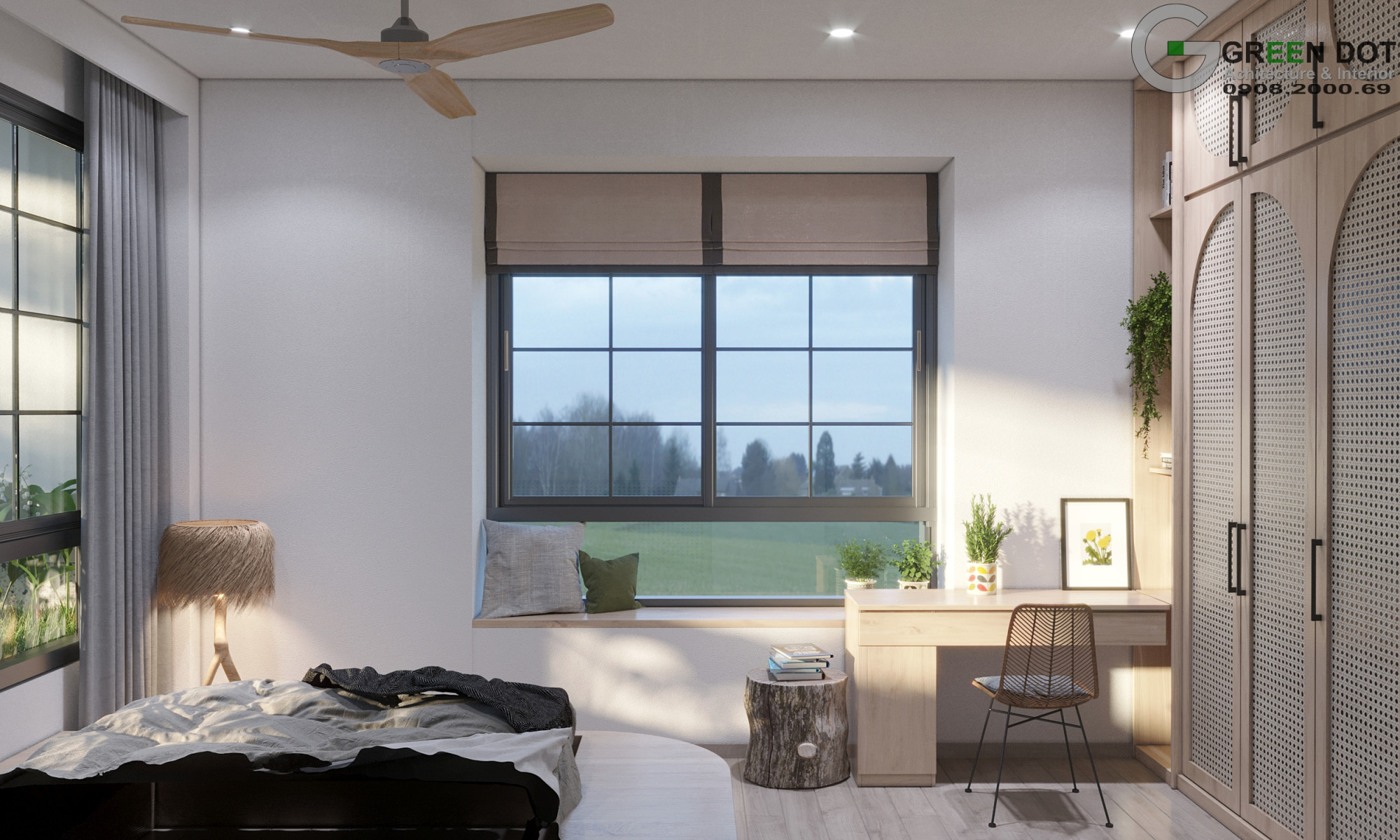 phòng ngủ con trai 3