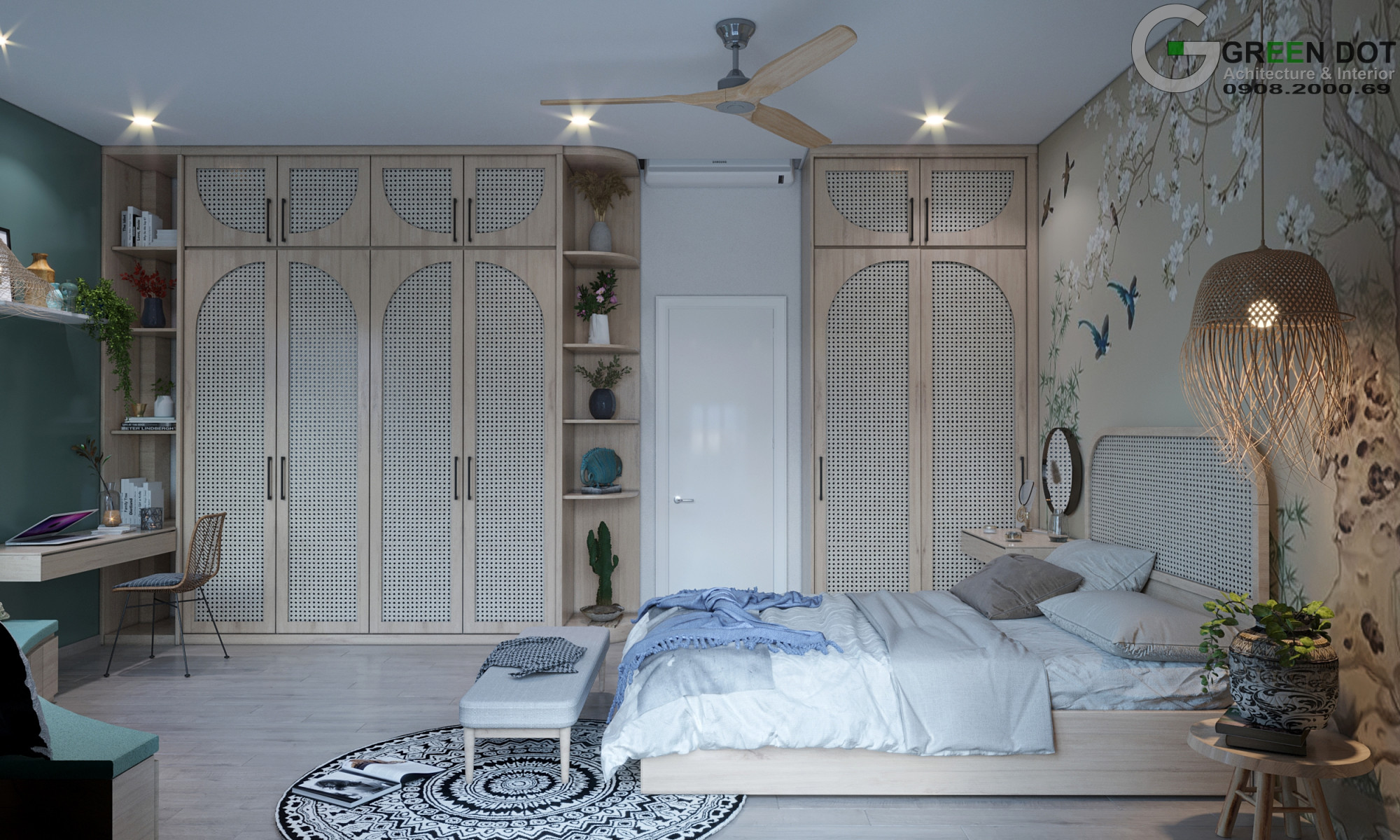 phòng ngủ master 3