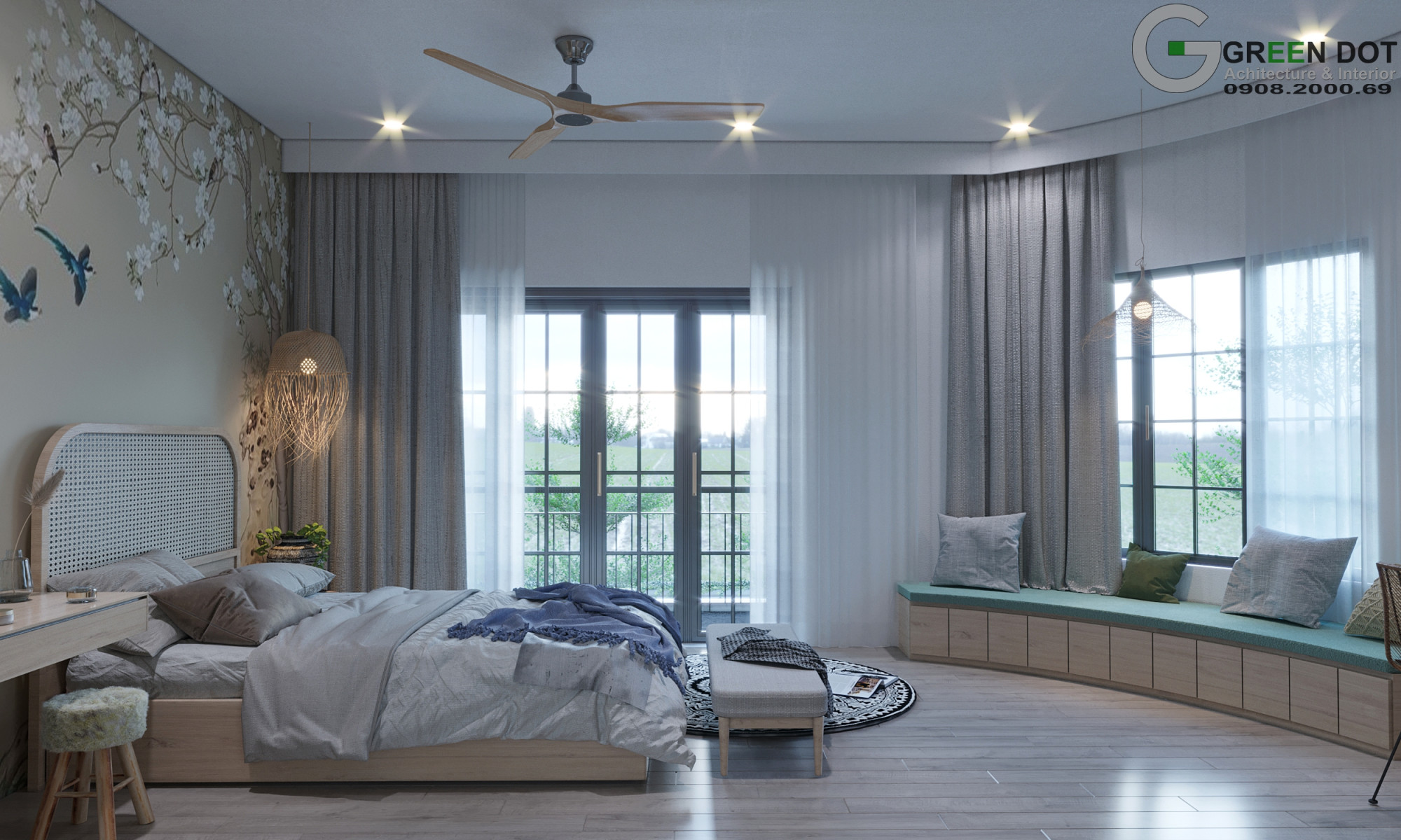 phòng ngủ master 5